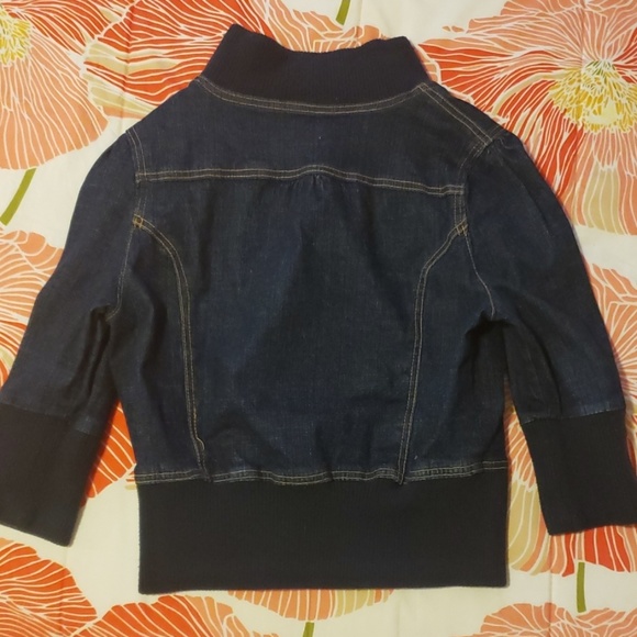 🔥2/$15 Womens DENIM JEAN JACKET - Picture 3 of 4